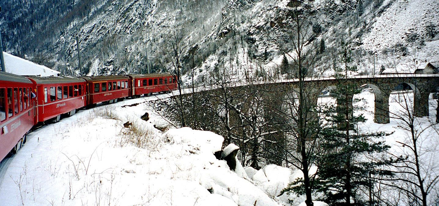 auf dem Weg nach Zermatt