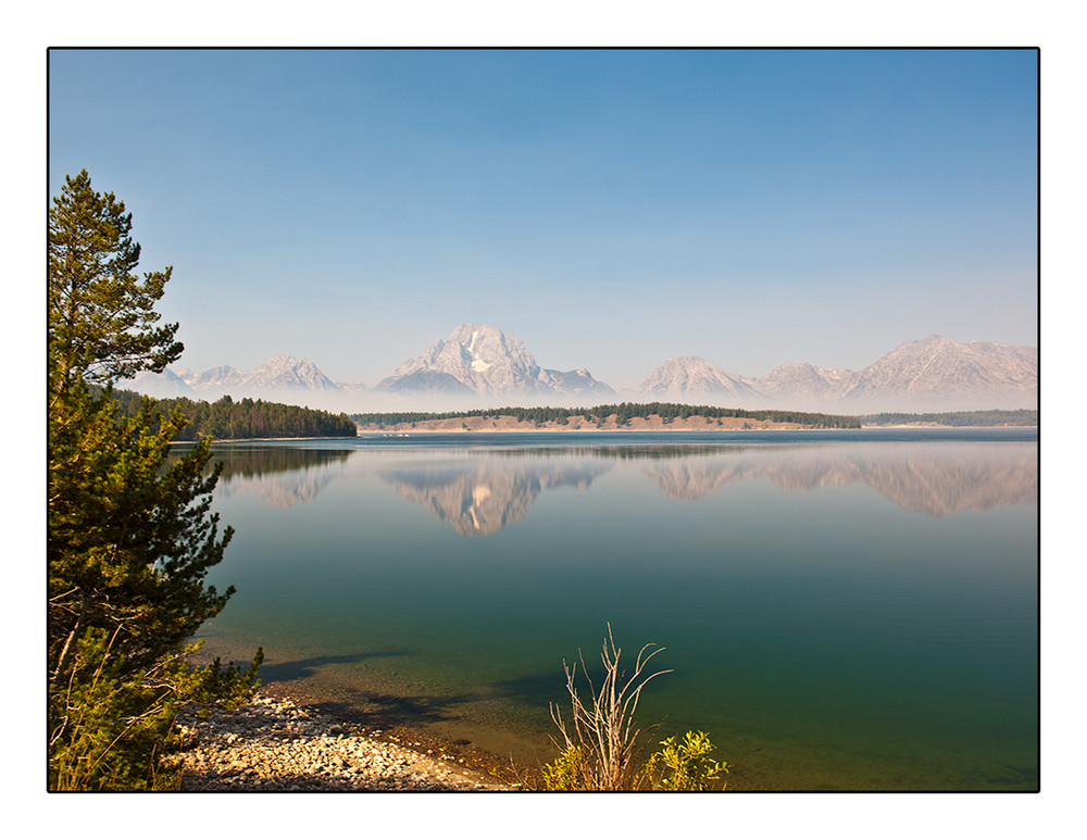 Auf dem Weg Richtung Grand Teton