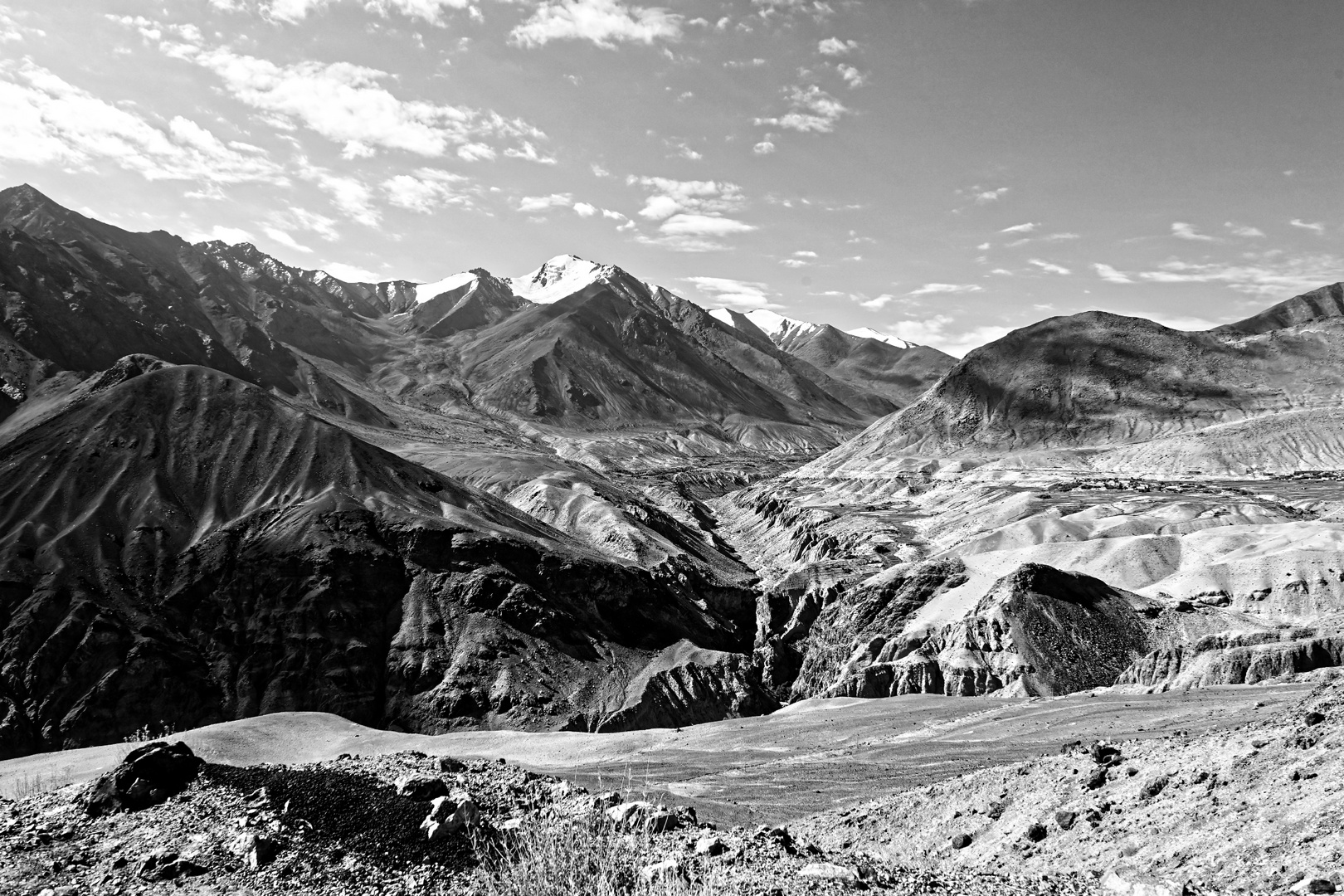 auf dem Weg vom Nubratal nach Leh 