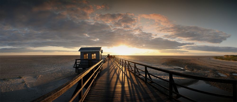 ... auf dem Weg vom Strand nach Hause