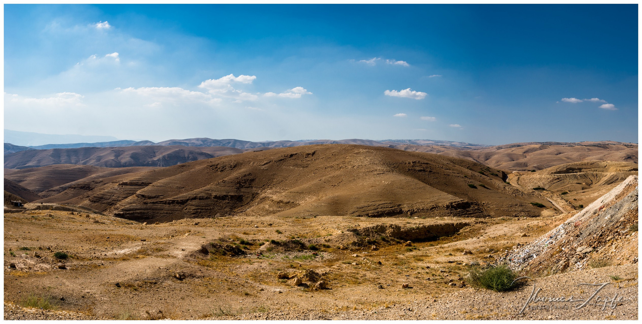 Auf dem Weg von Amman (Jordanien) zum Toten Meer