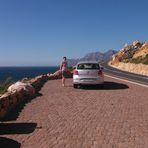 Auf dem Weg von Betty's Bay nach Hermanus.Blick auf den Indischen Ocean.