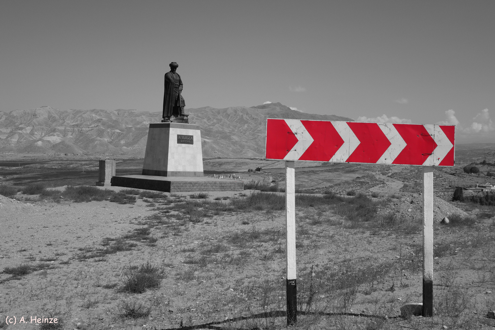 Auf dem Weg von Bischkek nach Karakol