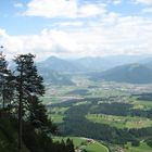 Auf dem Weg von der Hageralm ins Tal nach Embach (Tirol)