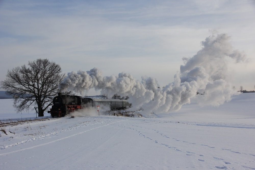 Auf dem Weg von Ebersbach nach Löbau