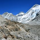 Auf dem Weg von Gorak Shep zm Everest Base Camp