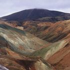 auf dem Weg von Landmannalaugar nach Hrafntinnusker