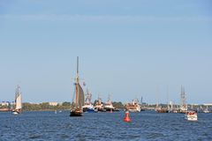 Auf dem Weg von Rostock nach Warnemünde (1)