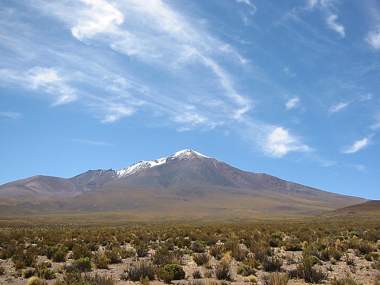 Auf dem Weg von Uyuni Richtung Chile