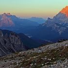 Auf dem Weg zu den 3 Zinnen und weiteren "Großen Bergen" in den Dolomiten...