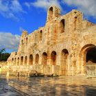 Auf dem Weg zu den Akropolis in Athen