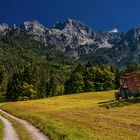 Auf dem Weg zu den Lofer Steinbergen