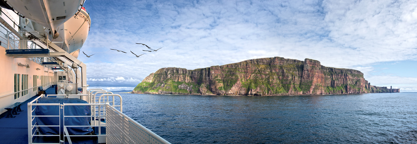 auf dem Weg zu den Orkney Inseln - Schottland