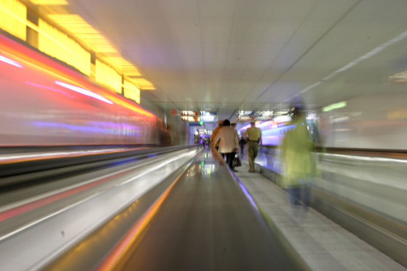 auf dem weg zu terminal 2