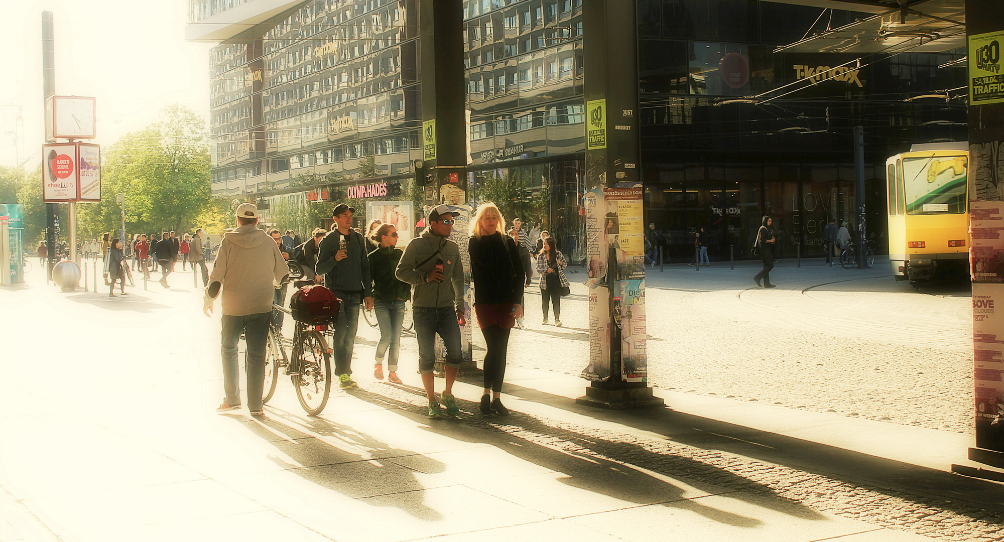 Auf dem Weg zum Alexanderplatz