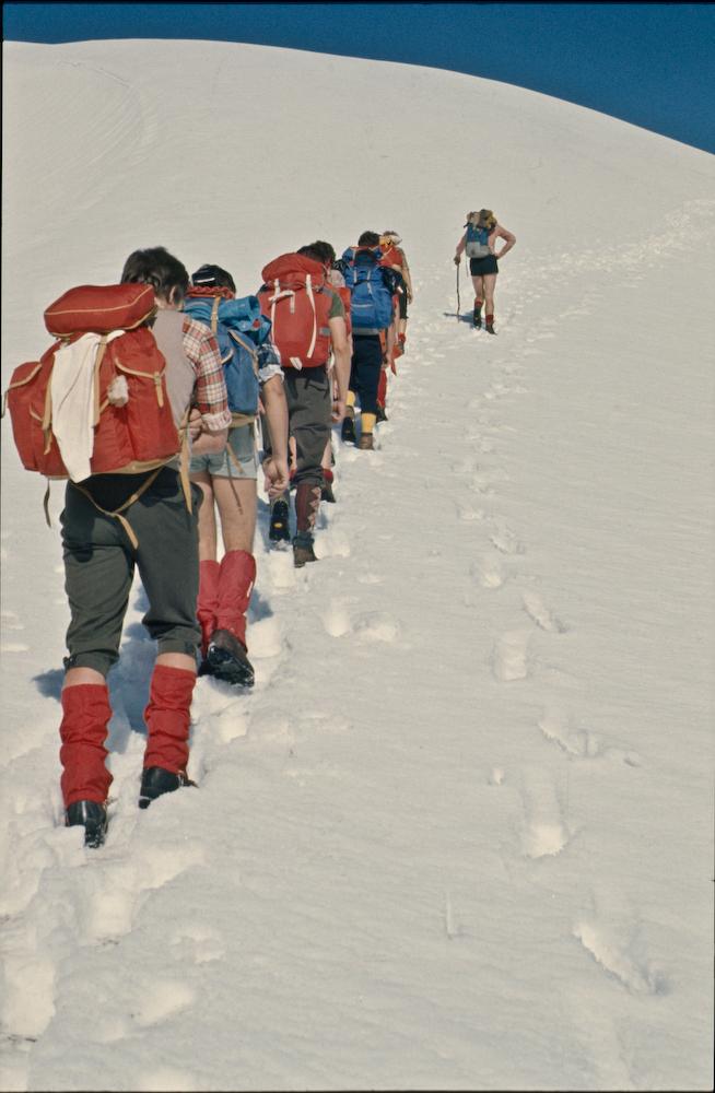 Auf dem Weg zum Ankogel August 1976 (1)