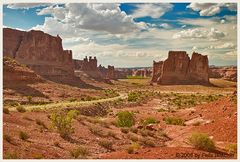 Auf dem Weg zum Arches NP