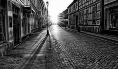 ... auf dem weg zum bäcker ... am morgen ... 7.00 uhr