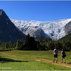 Auf dem Weg zum Bergsetbreen