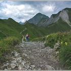 Auf dem Weg zum Brienzer Rothorn