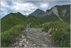 Auf dem Weg zum Brienzer Rothorn