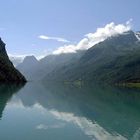 Auf dem Weg zum Briksdalsbreen