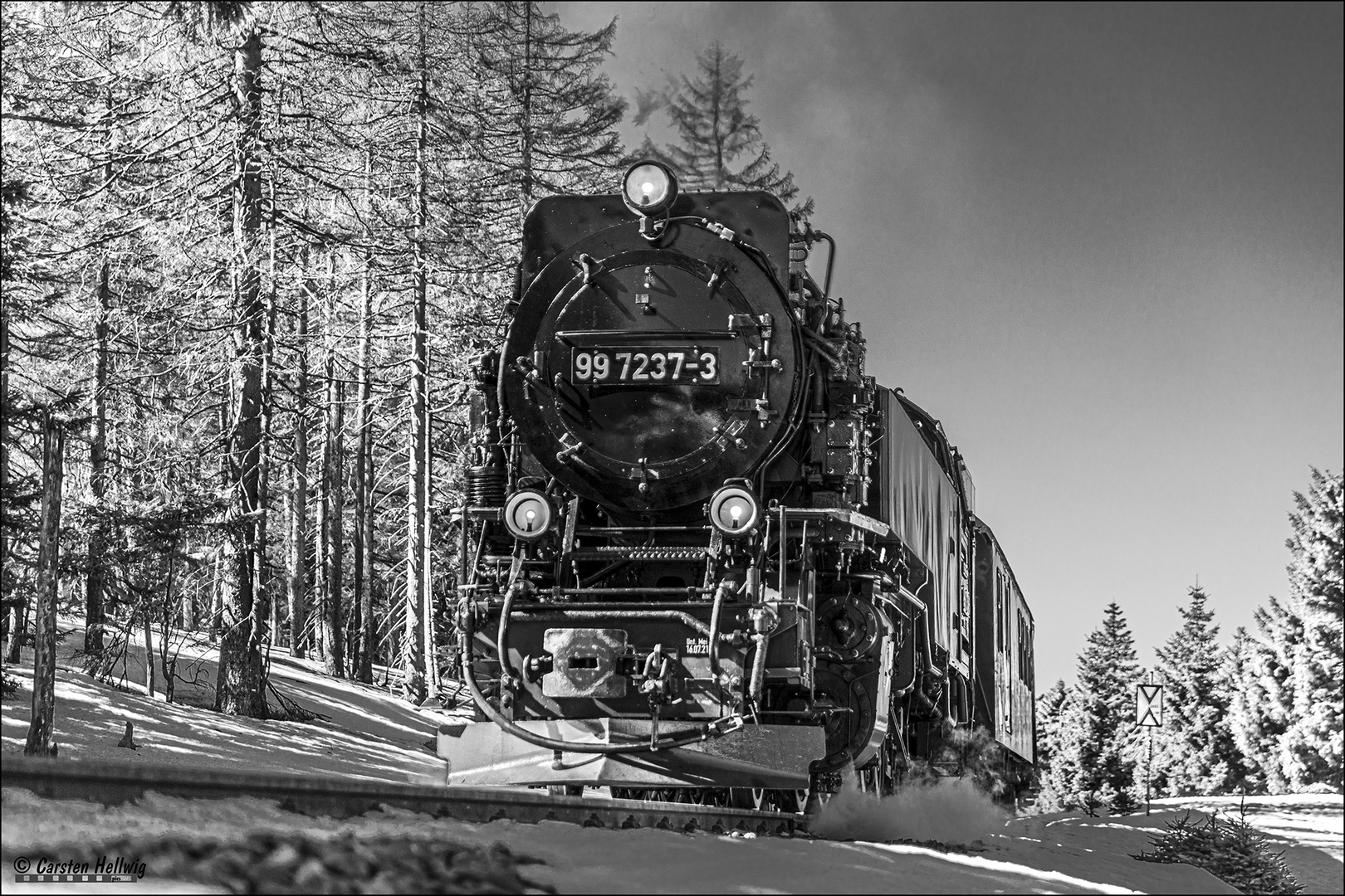 Auf dem Weg zum Brocken