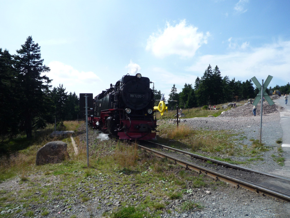 Auf dem Weg zum Brocken