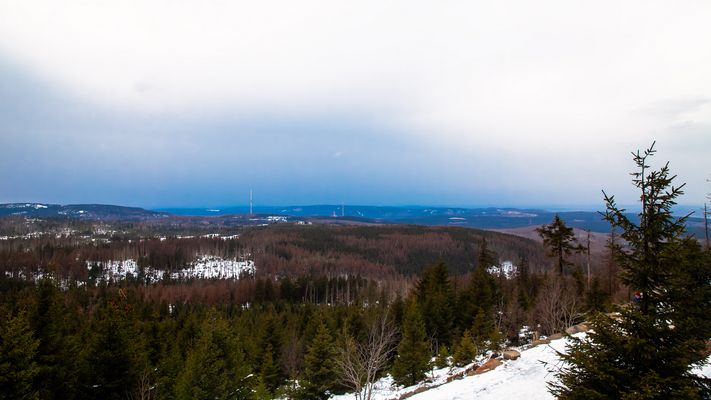 Auf dem Weg zum Brocken