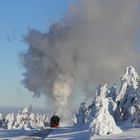 Auf dem Weg zum Brocken bei -24 Crad