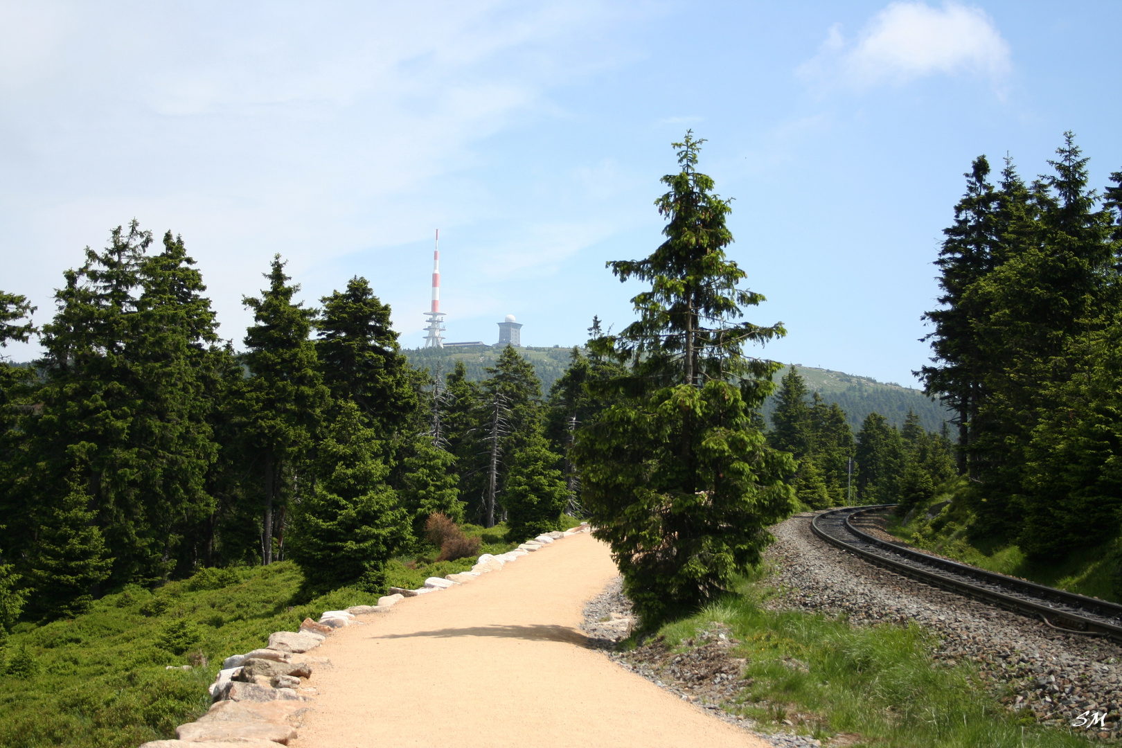 Auf dem Weg zum Brocken