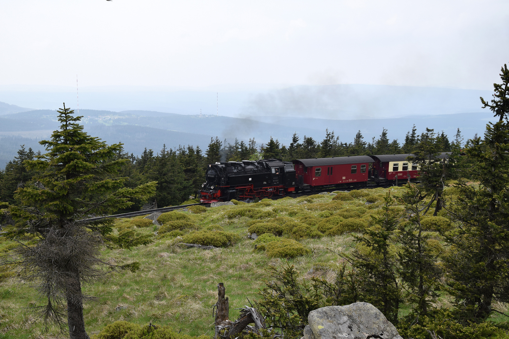 Auf dem Weg zum Brocken