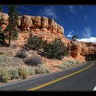 Auf dem Weg zum Bryce Canyon!