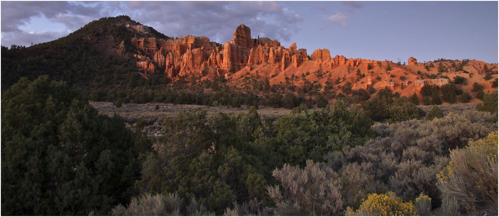 Auf dem Weg zum Bryce NP...