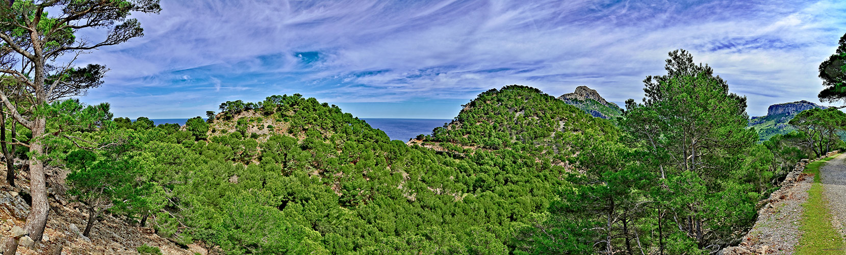 Auf dem Weg zum Cap Formentor