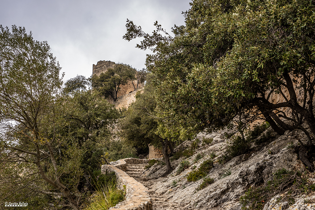 Auf dem Weg zum Castell d'Alaró