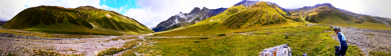 Auf dem Weg zum Chachaunapass