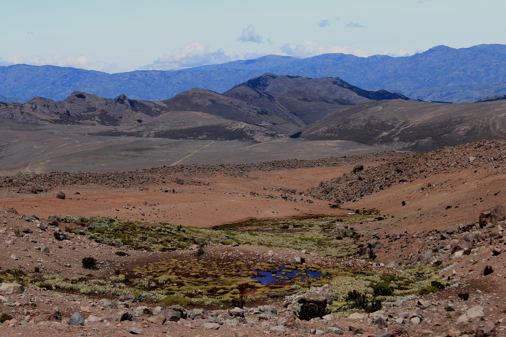 auf dem Weg zum Chimborazo