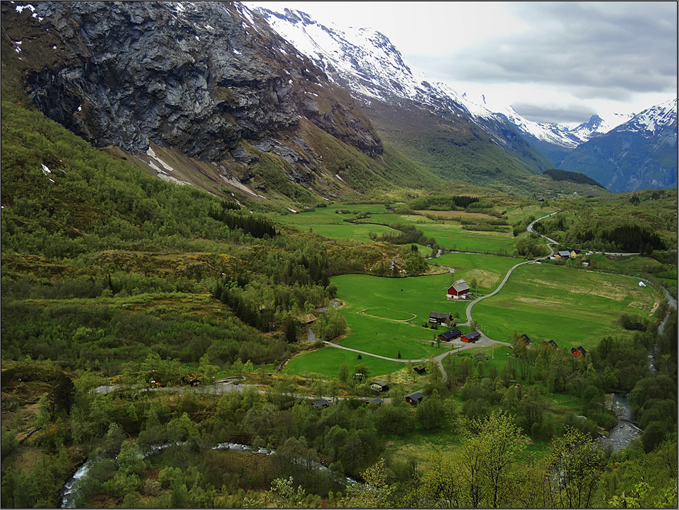 Auf dem Weg zum Dalsnibba