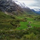 Auf dem Weg zum Dalsnibba