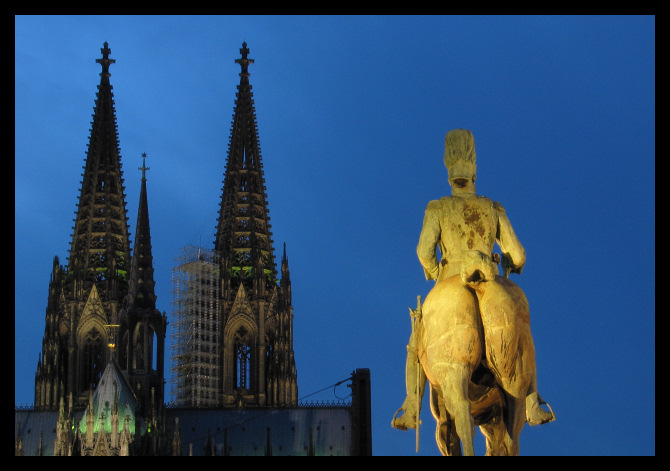 Auf dem Weg zum Dom