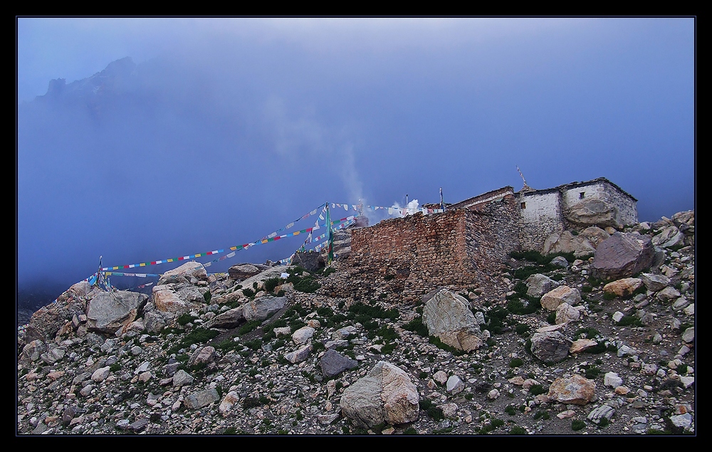 Auf dem Weg zum Everest Base Camp...