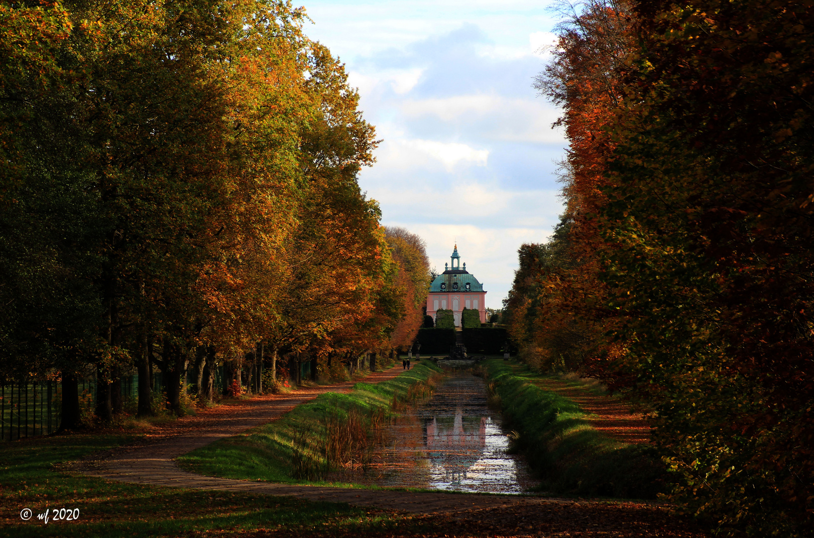 Auf dem Weg zum Fasanenschloß