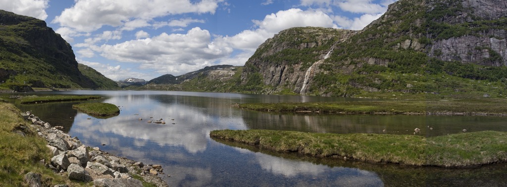 Auf dem Weg zum Fjord