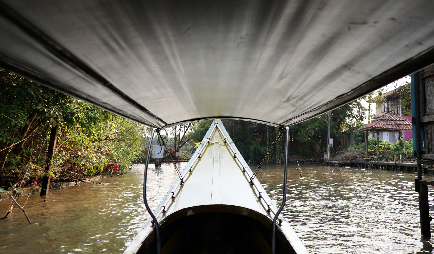 Auf dem Weg zum Floating Market