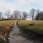 Auf dem Weg zum Friedensberg, früher Hainberg , im Mittelalter Galgenberg