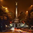 Auf dem Weg zum Friedensengel in München