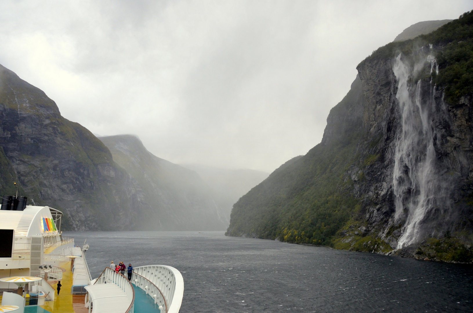 auf dem Weg zum Geiranger 