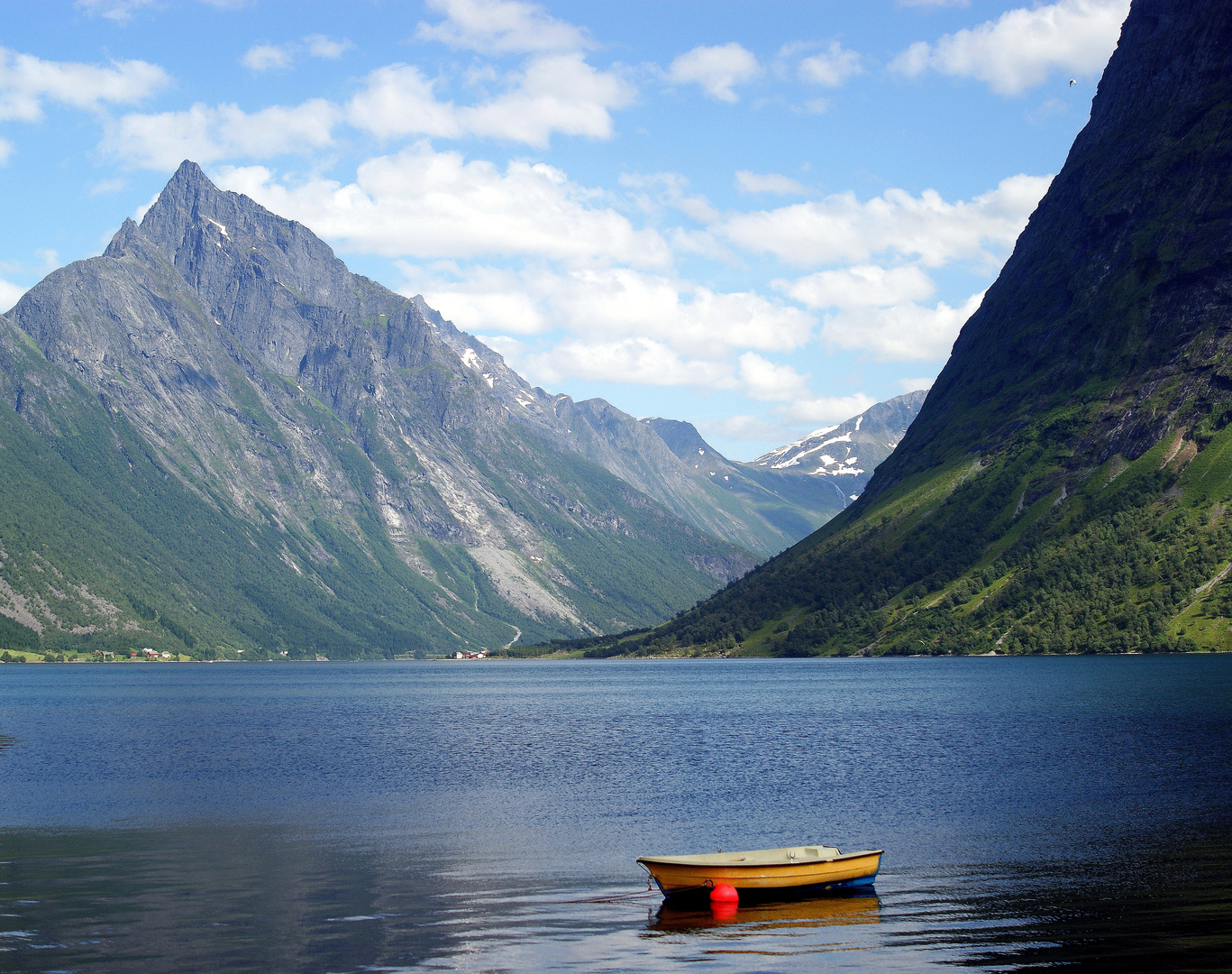 Auf dem Weg zum Geirangerfjord