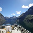 Auf dem Weg zum Geirangerfjord